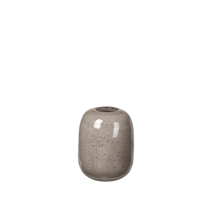 Broste Copenhagen Kai Vase Taupe Warm Grey Shop Online Hos Blossom